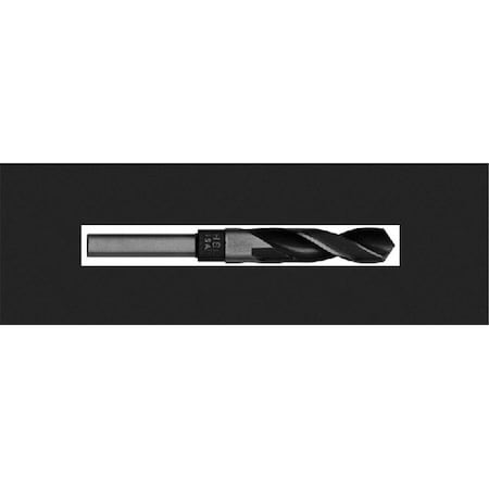 Tinkertools DWDRSD5-8 .63 in. .5 in. Reduced Shank HSS Silver and Deming Drill Bit  Qualtech TI3484497